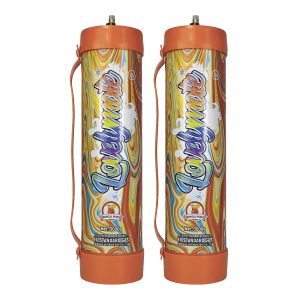 Lovemate Whipped Cream Chargers 4.4L - 3000g Tropical Punch Flavored Whip Cream Charger Cylinder (Tropical Punch Flavored, 2 PCS)